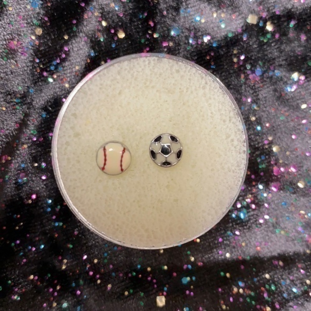 Charms for Crystal Locket Soccer Baseball